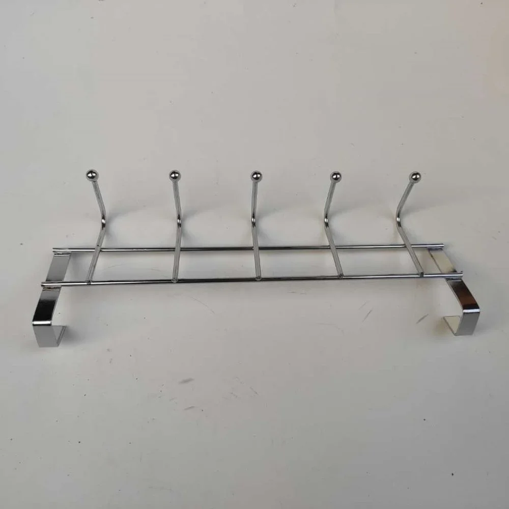 Over The Door Hook Rack Hanger 2 Pack Organizer Rack Hanger - For Thin Doors